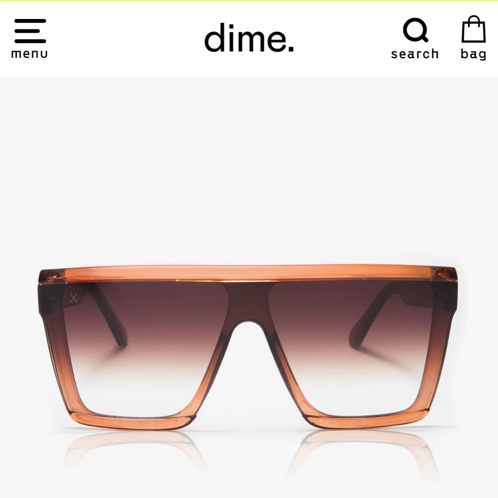 Dime oversized sunglasses